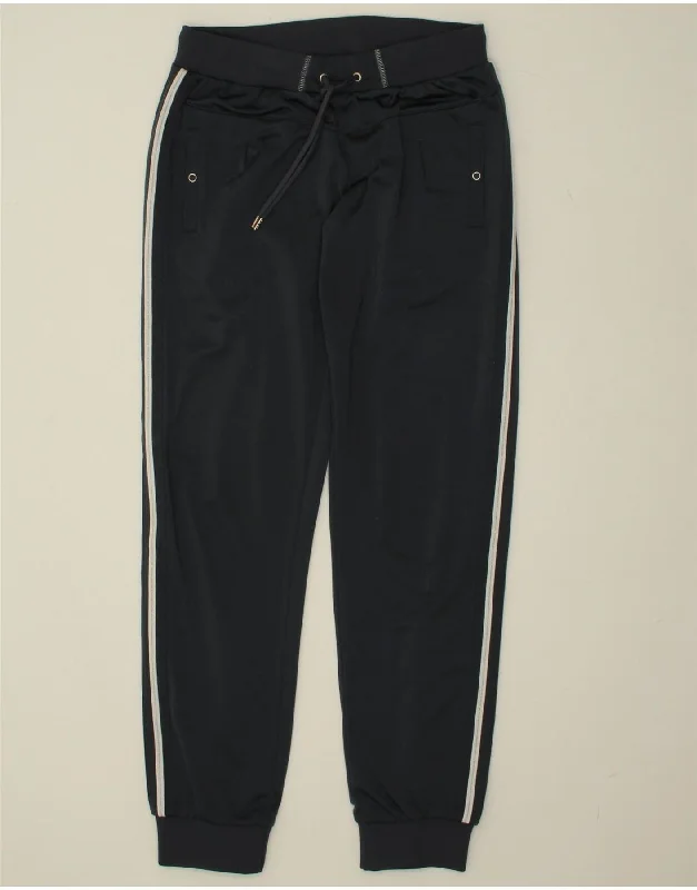 CHAMPION Womens Tracksuit Trousers Joggers UK 14 Large Black Polyester