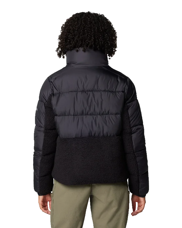 Leadbetter Point II Sherpa Hybrid Jacket in Black