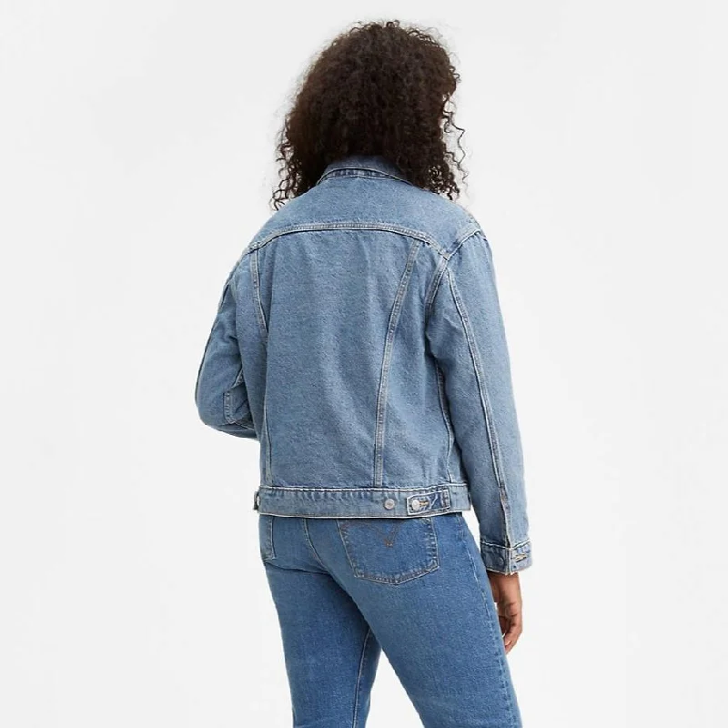 Ex-Boyfriend Trucker Jacket (Concrete Indigo)