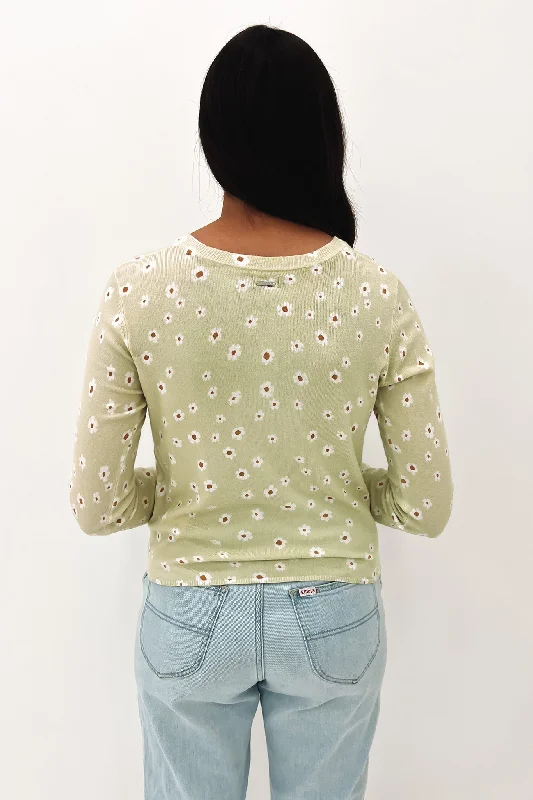 Fleurality Sweater Sage