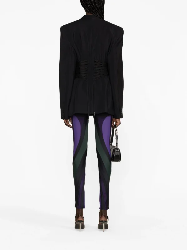 MUGLER Women Laced-Up Jacket