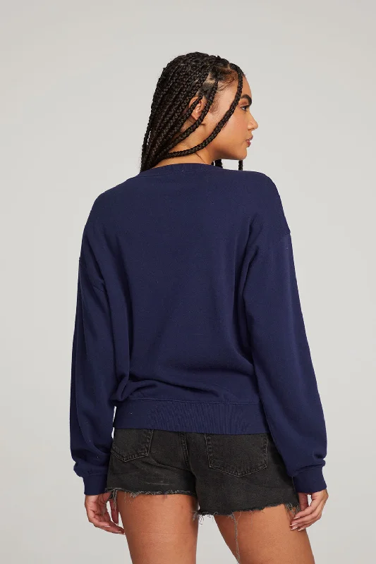 Poppy Sapphire Pullover