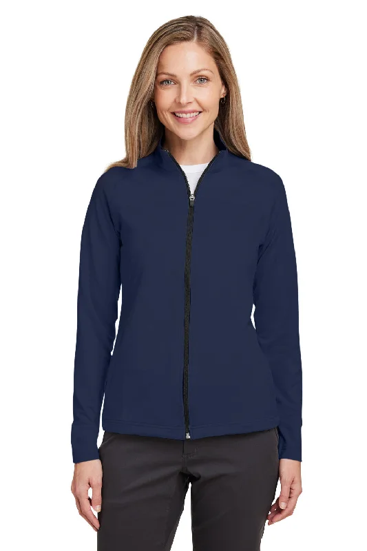 Swannies Golf Womens Cora Full Zip Jacket - Navy Blue