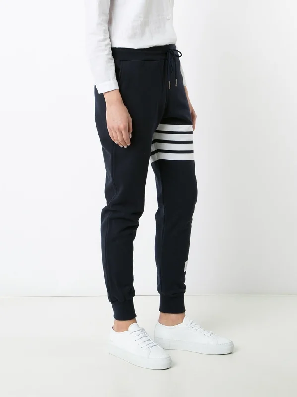 THOM BROWNE Women Classic Sweatpants In Classic Loop With Engineered 4 Bar