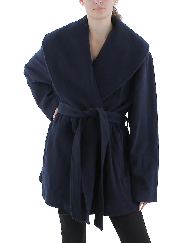 Womens Lightweight Warm Wrap Coat