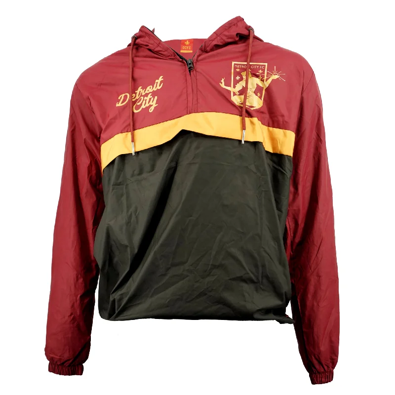 DCFC Anorak Windbreaker Jacket - Maroon/Black