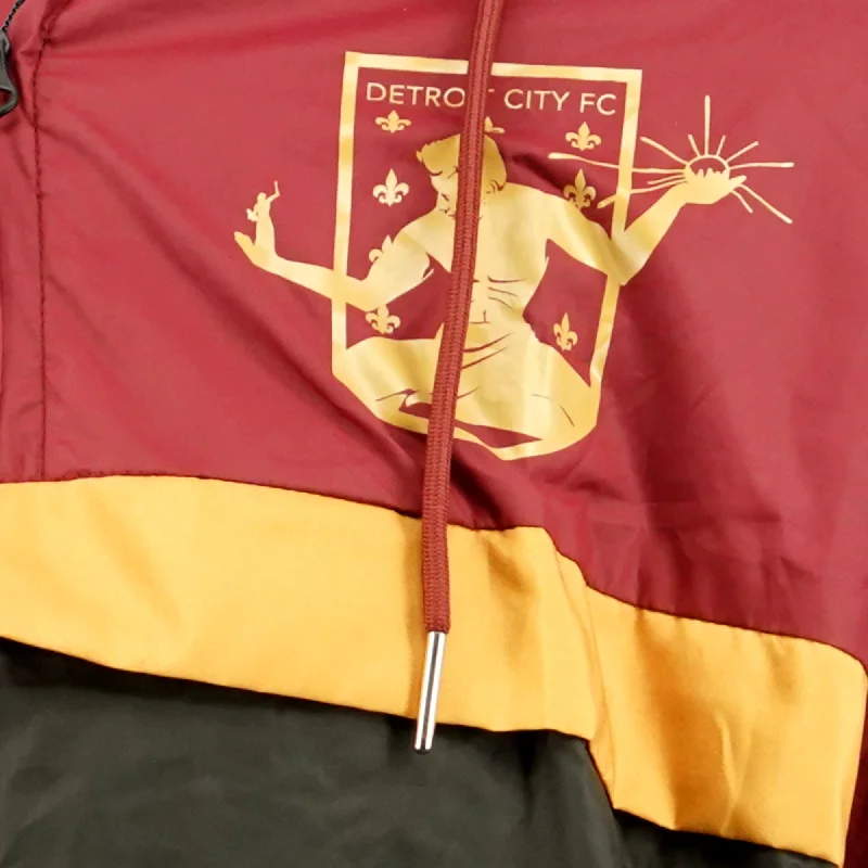 DCFC Anorak Windbreaker Jacket - Maroon/Black