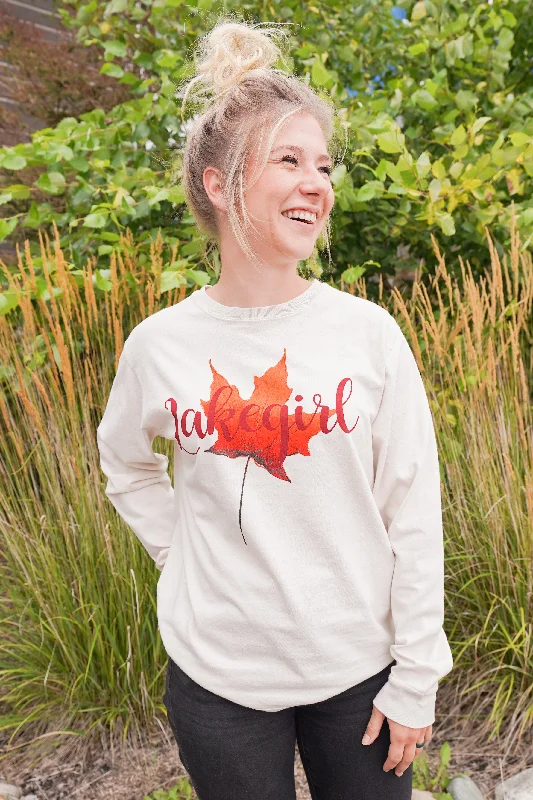 Ringspun Fall Leaf Long Sleeve Tee