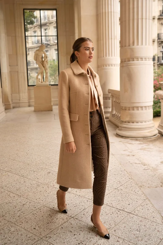 Evelyn Wool Coat