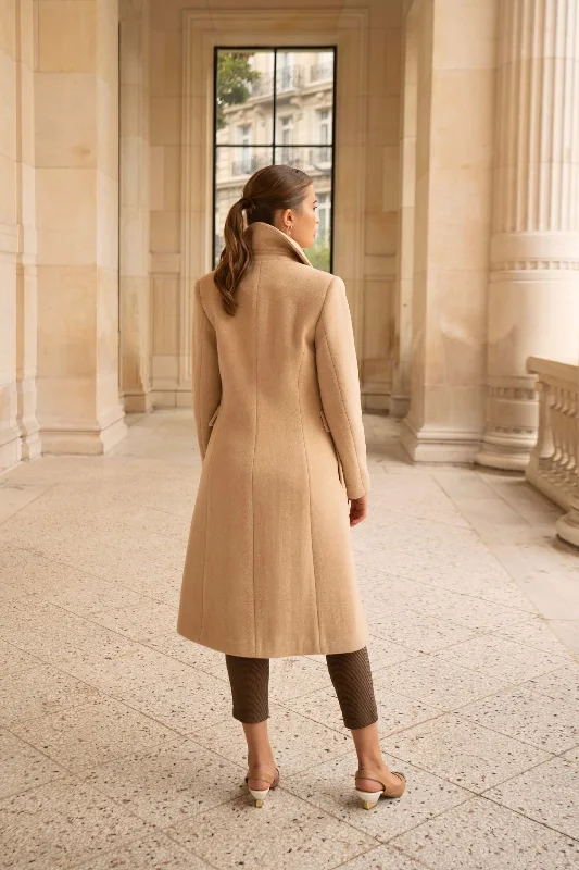 Evelyn Wool Coat