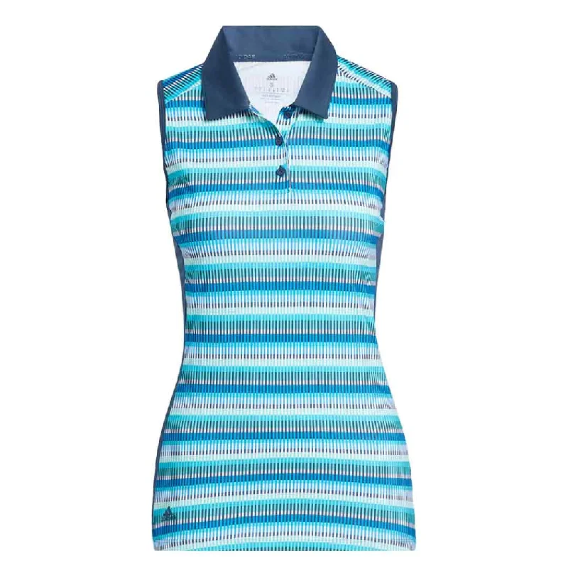 adidas - Women's Ultimate 365 Print Sleeveless Polo (HG8522)