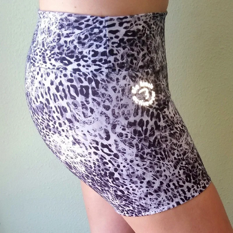 Final Sale!  Bia Brazil Activewear Animal Print Short SH4069