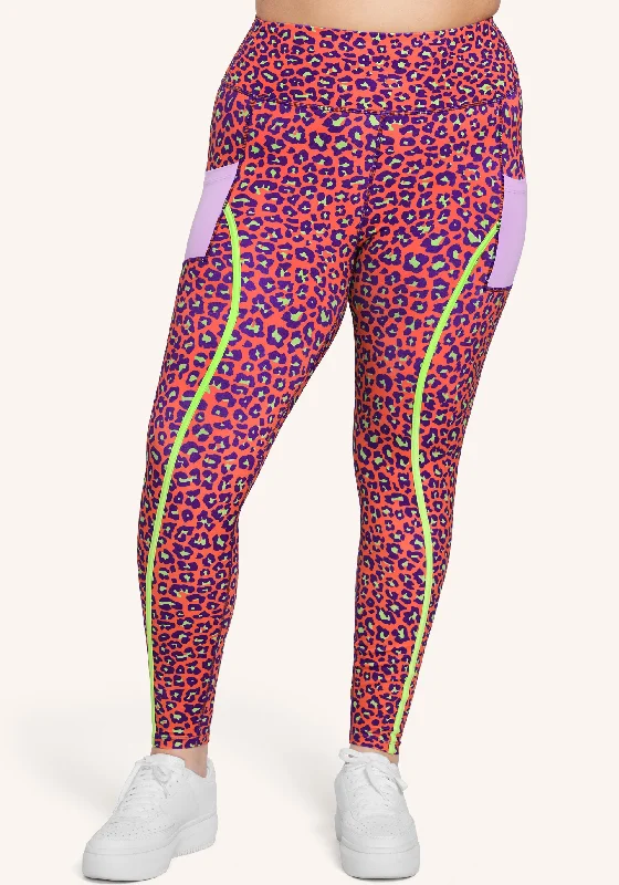 Peloton x Brittany Allen Leopard Cargo Legging