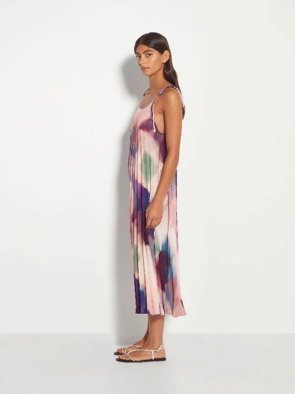 Trapeze Dress (Illuminate Crepe) Prism