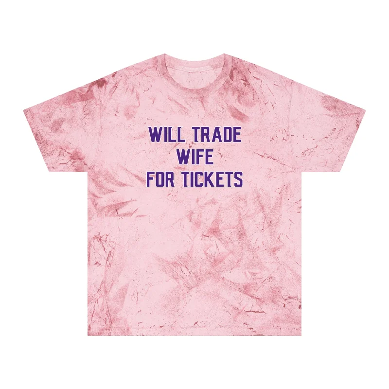 Unisex Color Blast T-Shirt - Wife for Tickets