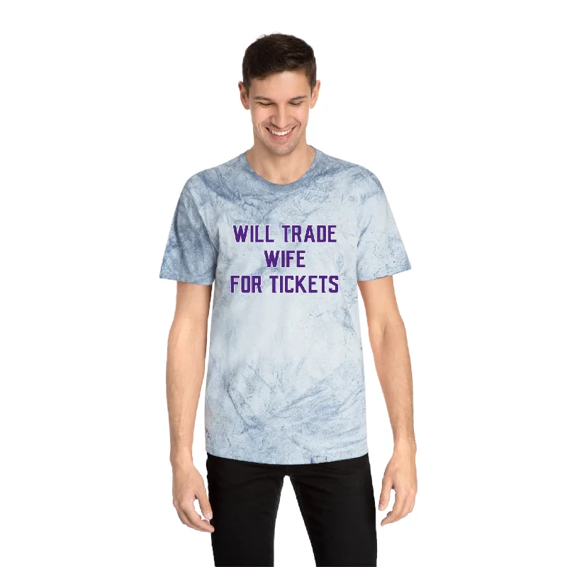 Unisex Color Blast T-Shirt - Wife for Tickets