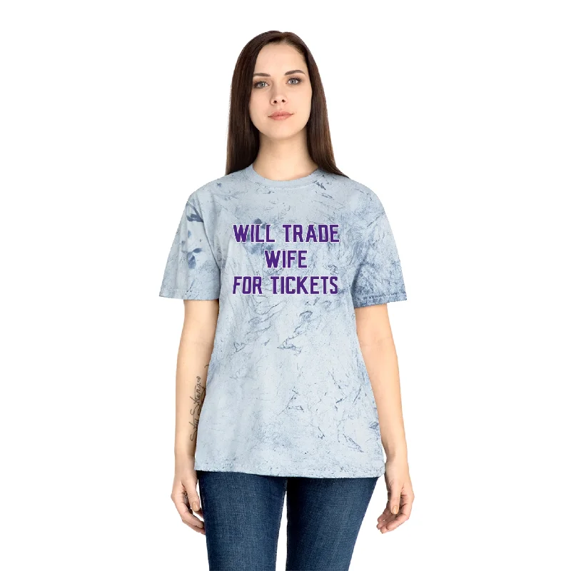 Unisex Color Blast T-Shirt - Wife for Tickets