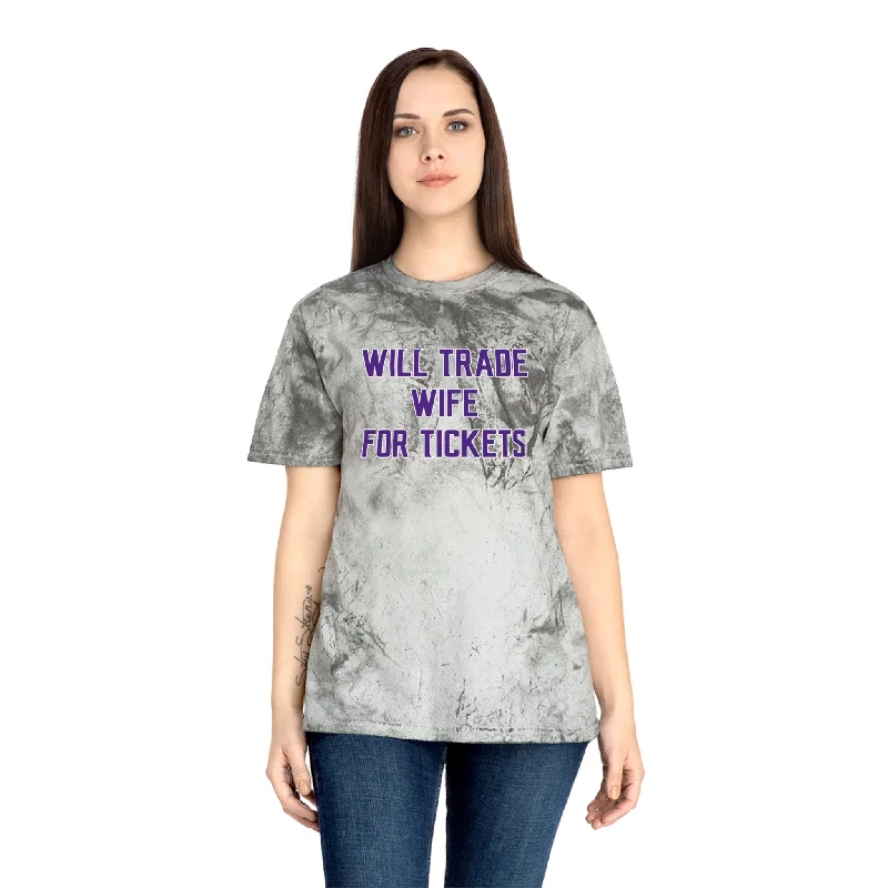 Unisex Color Blast T-Shirt - Wife for Tickets