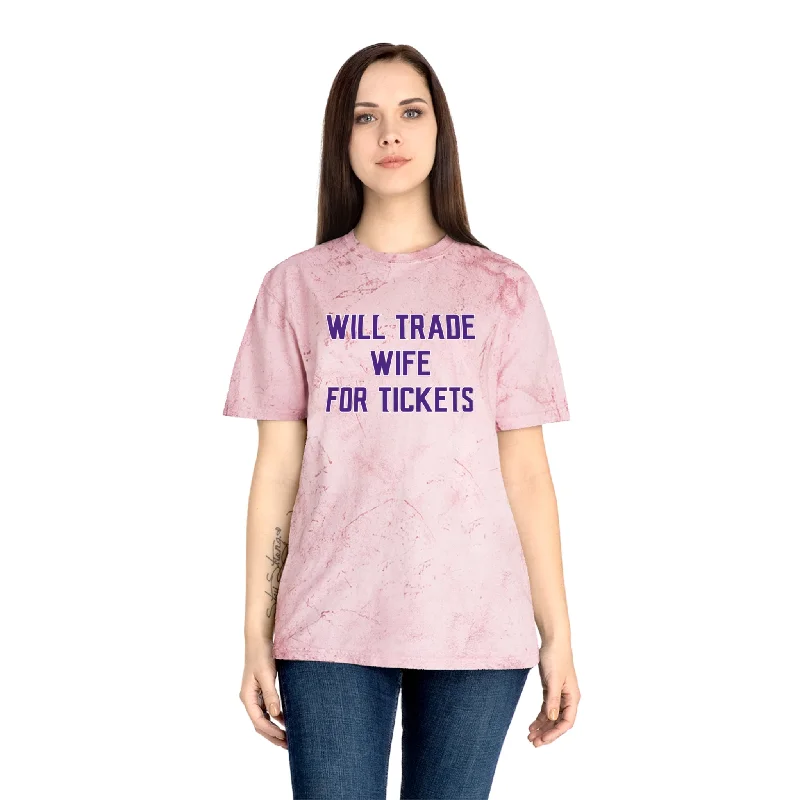 Unisex Color Blast T-Shirt - Wife for Tickets