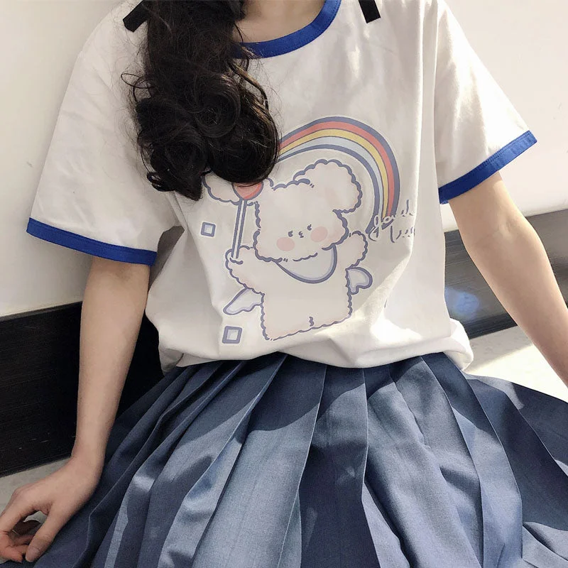 Summer series cute T-shirt yv43145