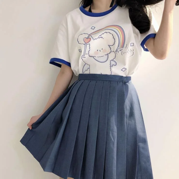 Summer series cute T-shirt yv43145