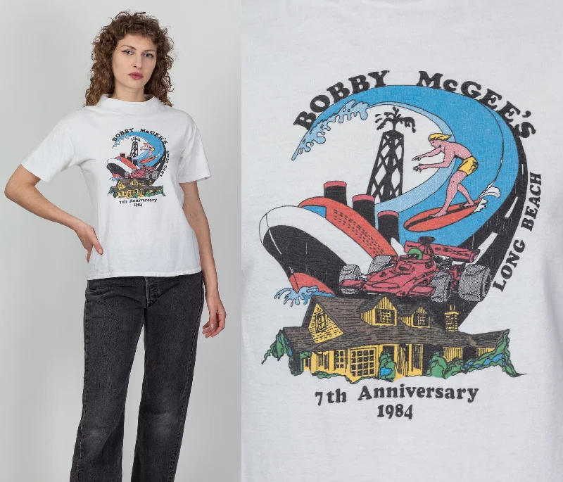 Vintage 1984 Bobby McGees Restaurant T Shirt - Unisex Medium