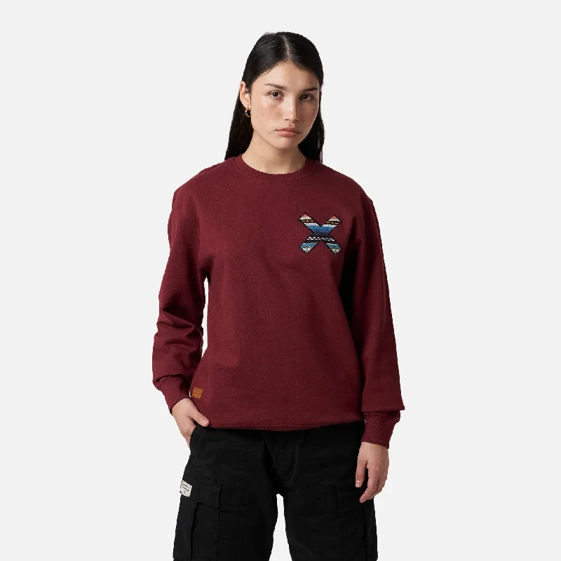 SUDADERA CLASSIC BURGUNDY