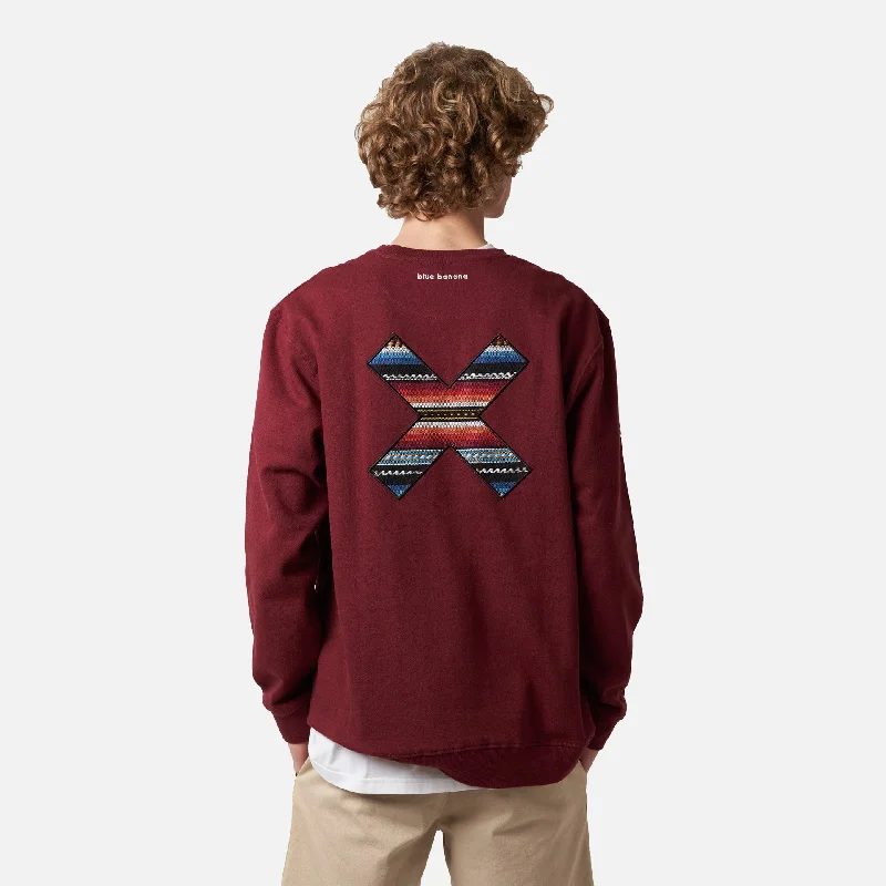 SUDADERA CLASSIC BURGUNDY