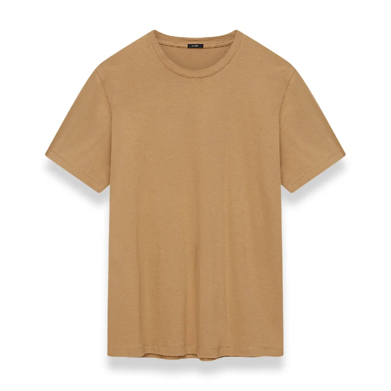 Cotton camel t-shirt