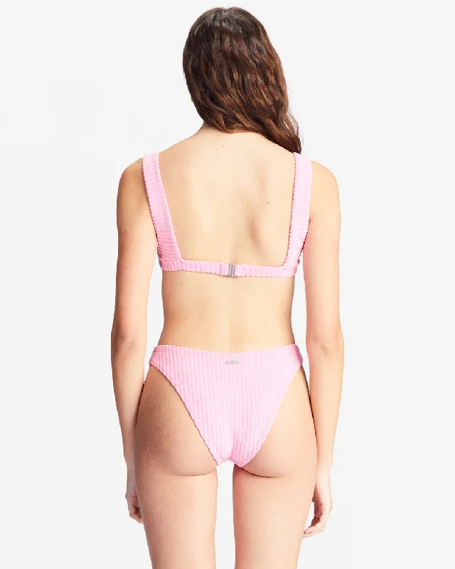 In The Loop Tank Bikini Top - Pink Skies