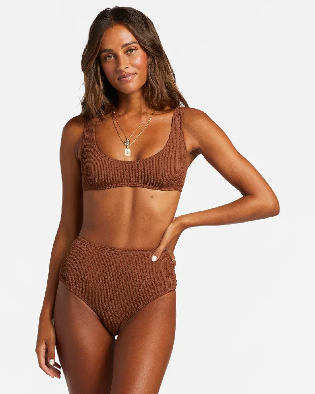 Summer High Bralette Bikini Top - Toasted Coconut