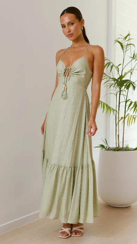 Dabney Maxi Dress - Sage