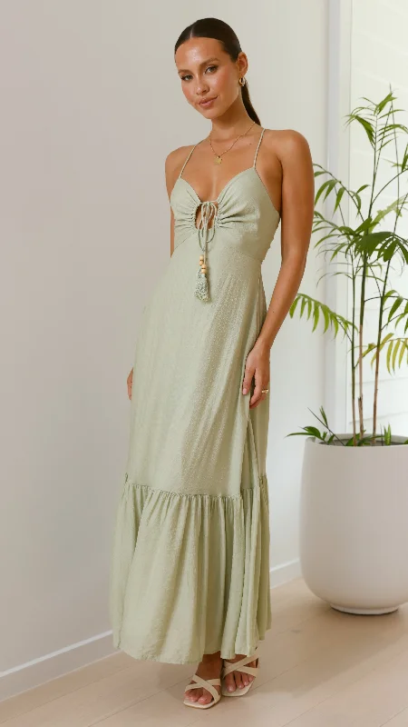 Dabney Maxi Dress - Sage