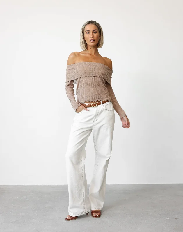 Lynn Top (Beige)