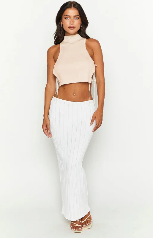 Melanie Light Pink Crop Top