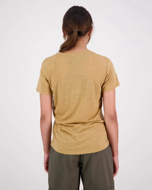 Zephyr Merino Cool Tee - Smokey Cumin