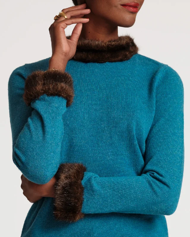 Aude Sweater Turquoise