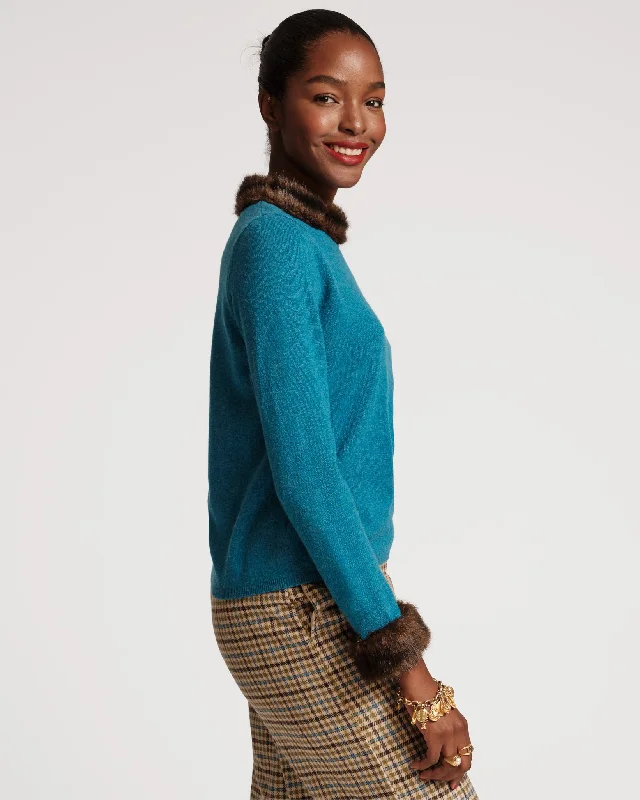 Aude Sweater Turquoise