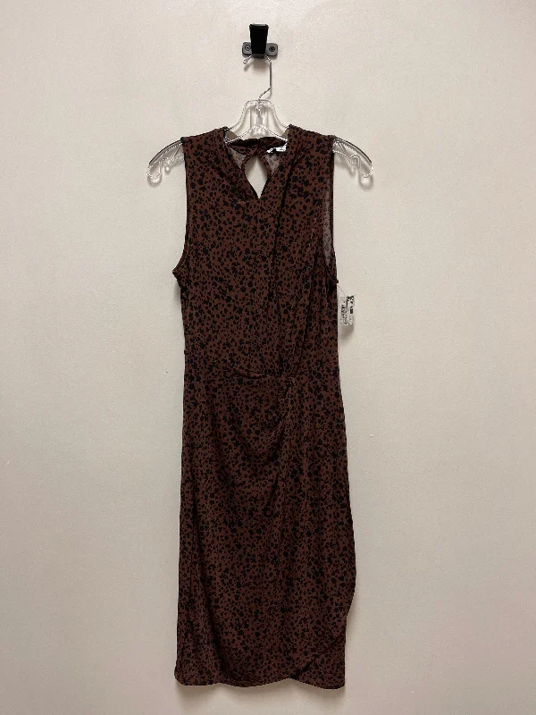 Brown Dress Casual Short Amazon Essentials, Size M