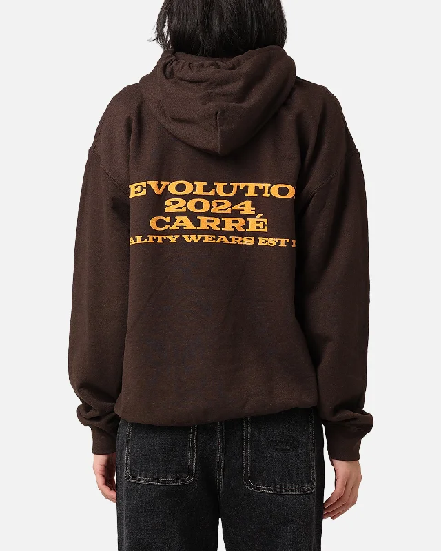 Carre Rev 24 Hoodie Brown