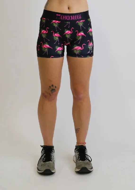 Women's Flamingo 3"" Compression Shorts