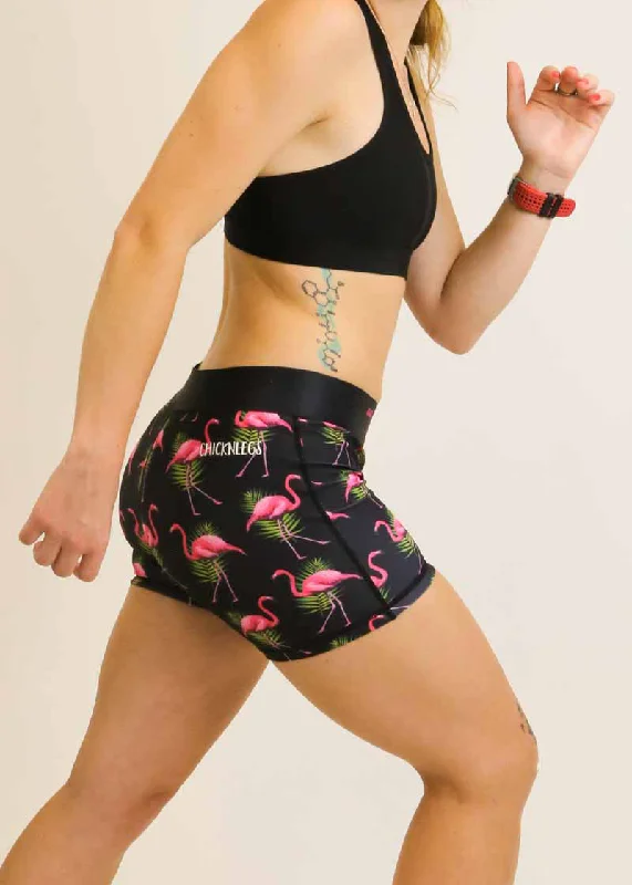 Women's Flamingo 3"" Compression Shorts