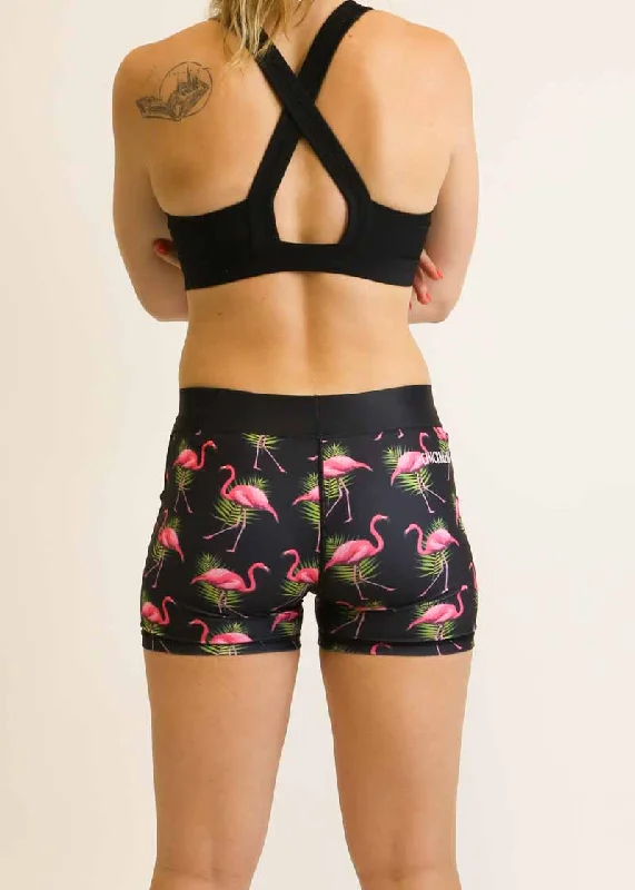 Women's Flamingo 3"" Compression Shorts