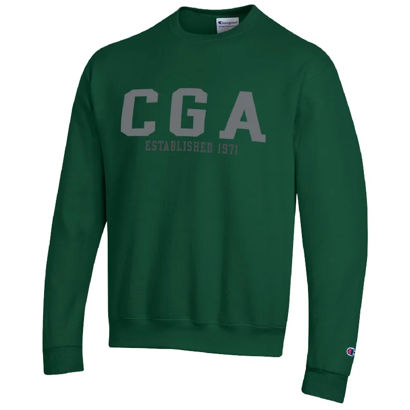 Champion Powerblend Crew CGA - Hunter Green