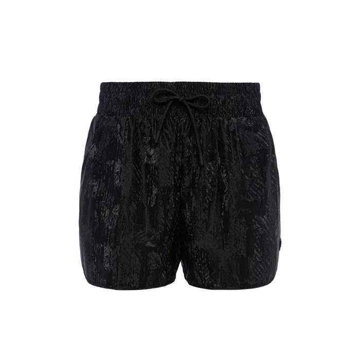 Retro Track Shorts | Black