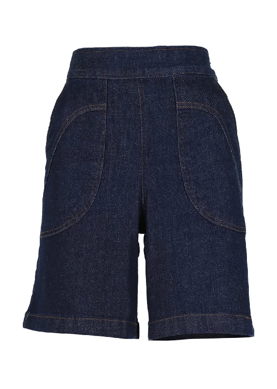 Peggy Shorts Indigo Wash in Denim