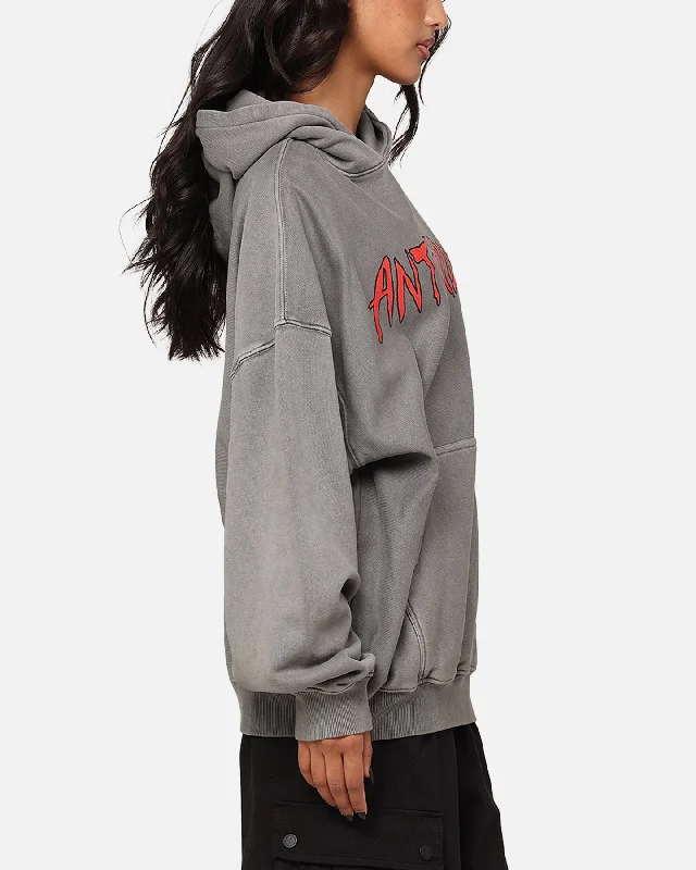 The Anti Order Pseudo Premium Hoodie Washed Charcoal