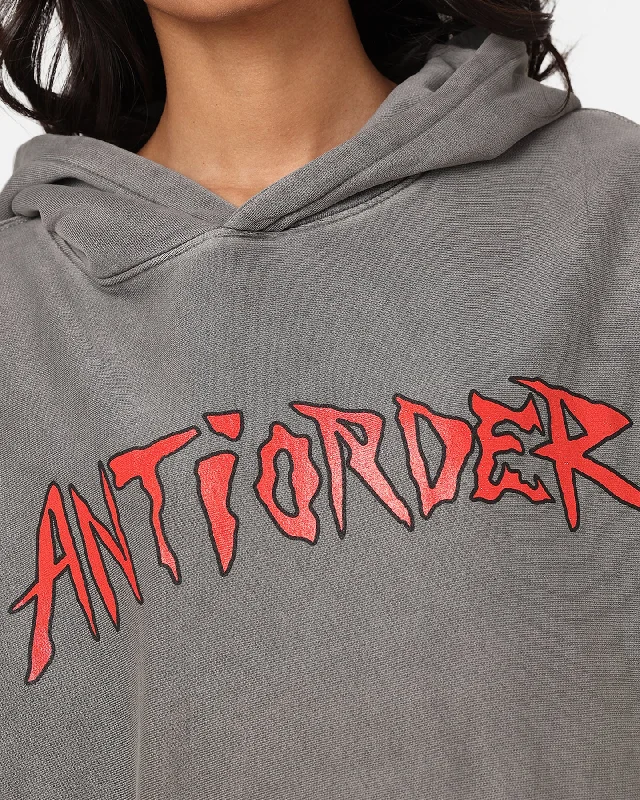 The Anti Order Pseudo Premium Hoodie Washed Charcoal