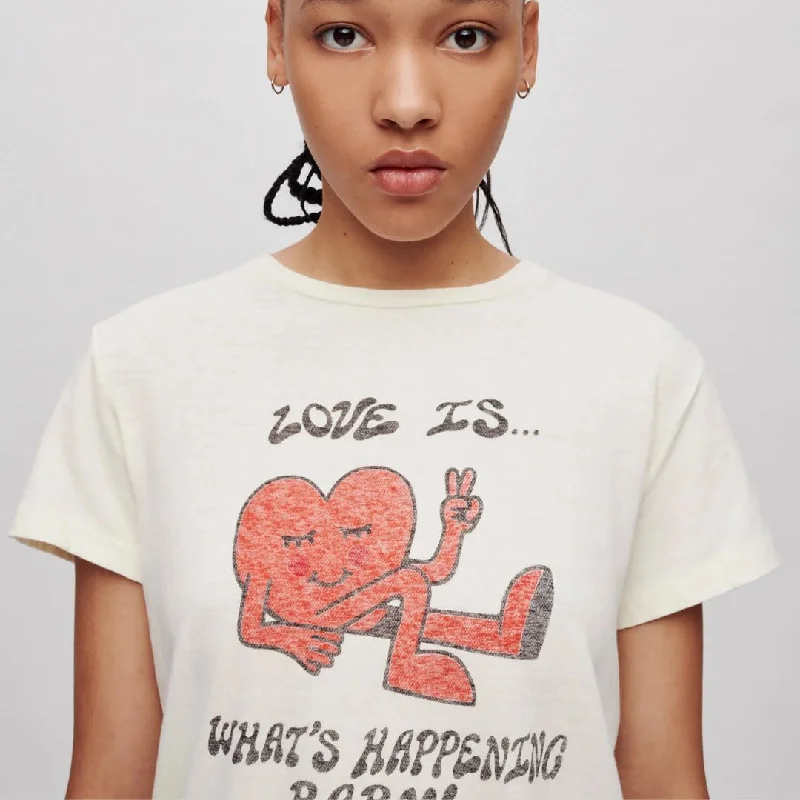 Classic Tee ""Whats Happening"" (Vintage White)