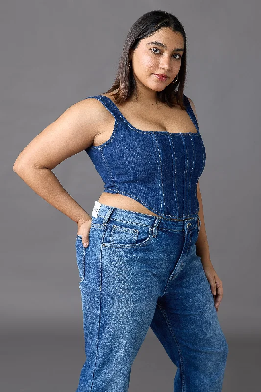 Jean Corset Top Curve